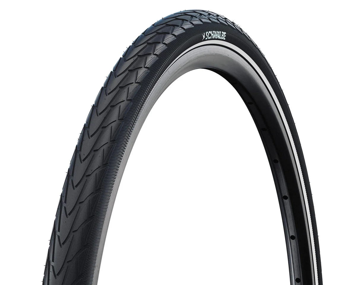 Schwalbe Marathon Racer City Tire (Black/Reflective) (20") (1.5") (Addix Green/RaceGuard) (E25)